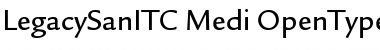 Download Legacy Sans ITC Font