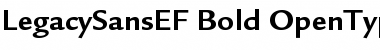 Download LegacySansEF Font