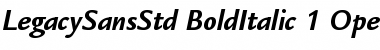 Download ITC Legacy Sans Std Font