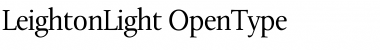 Download LeightonLight Font