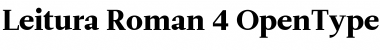 Download Leitura Roman 4 Font Title Preview