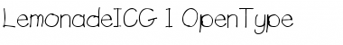 Download LemonadeICG Font