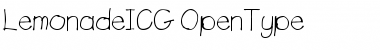 Download LemonadeICG Font