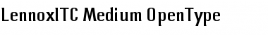 Download Lennox ITC Font
