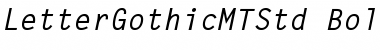 Download Letter Gothic MT Std Font