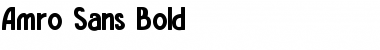 Download Amro Sans Font