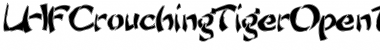Download LHF Crouching Tiger Font