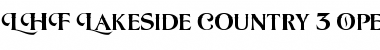 Download LHF Lakeside Country 3 Font