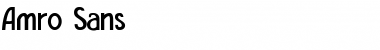 Download Amro Sans Font