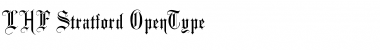 Download LHF Stratford Font