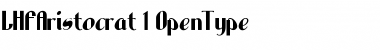 Download LHFAristocrat Font