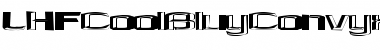 Download LHF Cool Blue Convex Font