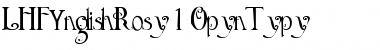 Download LHF English Rose Font