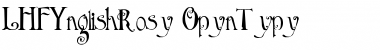 Download LHF English Rose Font