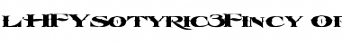 Download LHF Esoteric 3 Fancy Font
