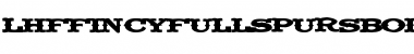 Download LHF Fancy Full Spurs Bold Font