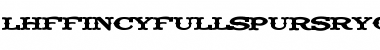 Download LHF Fancy Full Spurs Reg Font