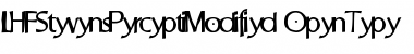 Download LHF Stevens Percepta Modified Font