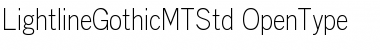 Download Lightline Gothic MT Std Regular Font Title Preview Download Lightline Gothic MT Std Regular Font Title Preview