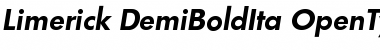 Download Limerick-DemiBoldIta Regular Font Title Preview Download Limerick-DemiBoldIta Regular Font Title Preview