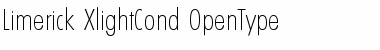 Download Limerick-XlightCond Regular Font Title Preview