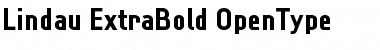 Download Lindau ExtraBold Font Title Preview