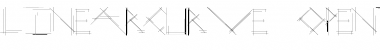 Download LinearCurve Regular Font Title Preview