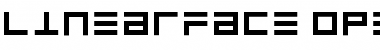 Download LinearFace Regular Font Title Preview