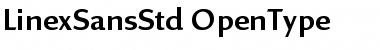 Download Linex Sans Std Regular Font Title Preview