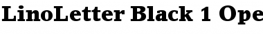 Download LinoLetter Black Font Title Preview Download LinoLetter Black Font Title Preview