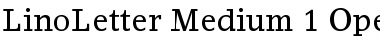 Download LinoLetter Medium Font Title Preview Download LinoLetter Medium Font Title Preview