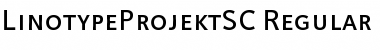 Download LinotypeProjekt SC Regular Font Title Preview Download LinotypeProjekt SC Regular Font Title Preview