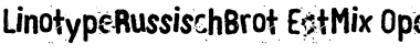 Download LTRussischBrot EatMix Regular Font Title Preview Download LTRussischBrot EatMix Regular Font Title Preview
