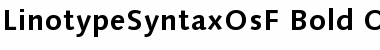 Download LinotypeSyntaxOsF Bold Font Title Preview Download LinotypeSyntaxOsF Bold Font Title Preview