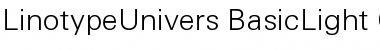 Download LinotypeUnivers Font