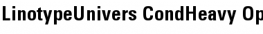 Download LinotypeUnivers Font