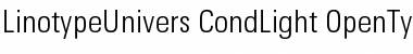 Download LinotypeUnivers Font