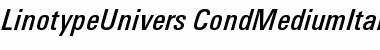 Download LinotypeUnivers Font