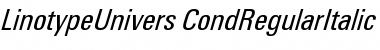 Download LinotypeUnivers Font