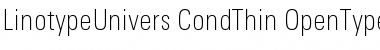 Download LinotypeUnivers Font