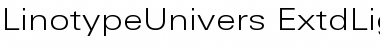 Download LinotypeUnivers Font