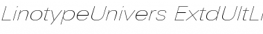 Download LinotypeUnivers Font