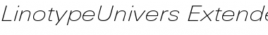 Download LinotypeUnivers Font