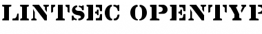 Download Lintsec Regular Font Title Preview Download Lintsec Regular Font Title Preview