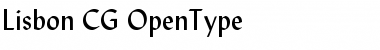 Download Lisbon CG Regular Font Title Preview Download Lisbon CG Regular Font Title Preview
