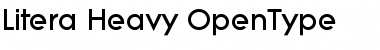 Download Litera-Heavy Regular Font Title Preview
