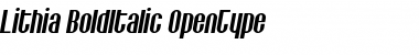Download Lithia BoldItalic Font Title Preview Download Lithia BoldItalic Font Title Preview