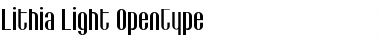 Download Lithia Light Font Title Preview Download Lithia Light Font Title Preview