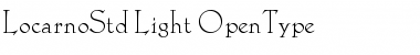 Download Locarno Std Light Font Title Preview