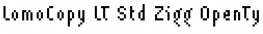 Download LomoCopy LT Std Zigg Regular Font Title Preview Download LomoCopy LT Std Zigg Regular Font Title Preview